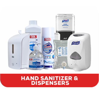Hand Sanitizer & Dispensers